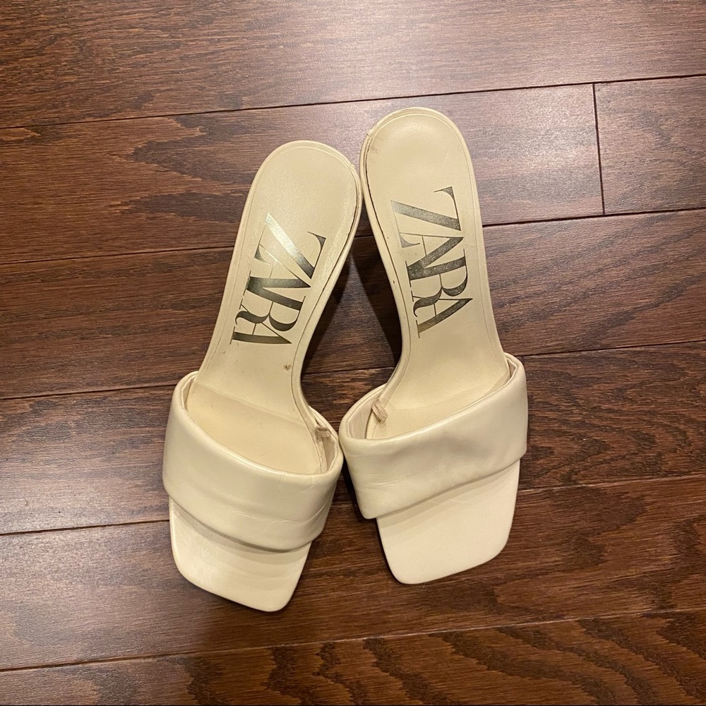 Zara heels sandals